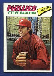 1977 Topps Baseball Cards      110     Steve Carlton